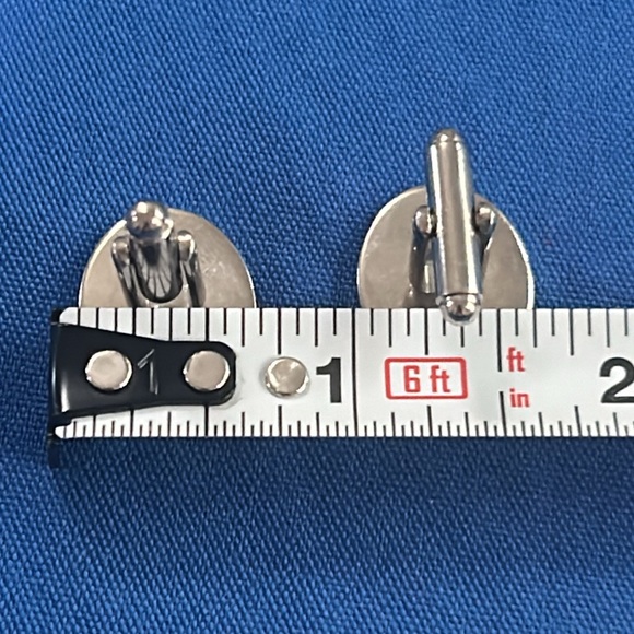 Silver “H” Cuff links - Picture 5 of 5